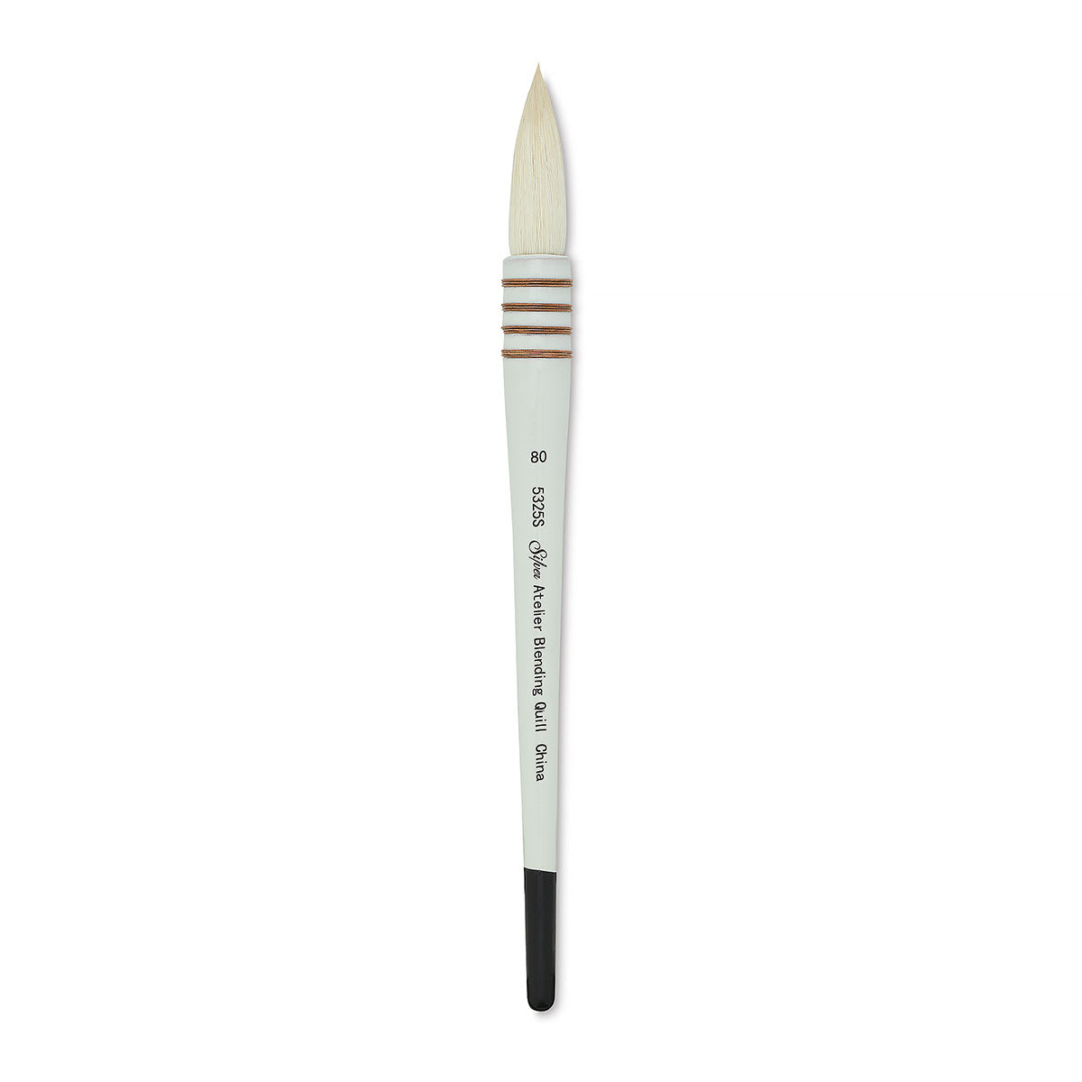 Silver Brush Atelier Quill Series Goat Hair Brush - Size 80, Short Handle
