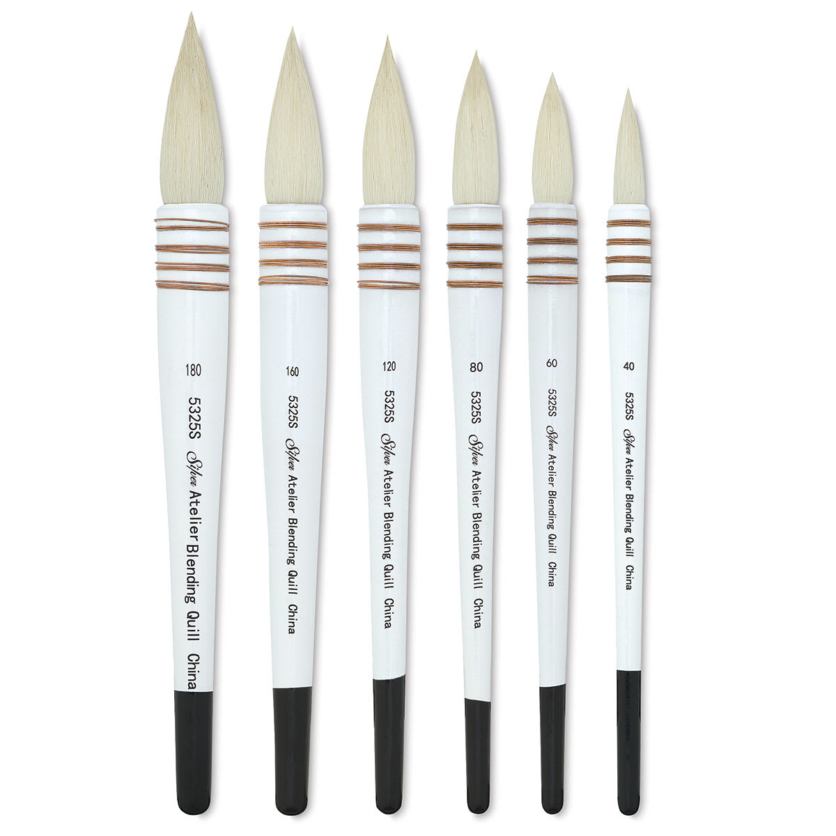 Silver Brush Atelier Quill Series Goat Hair Brushes