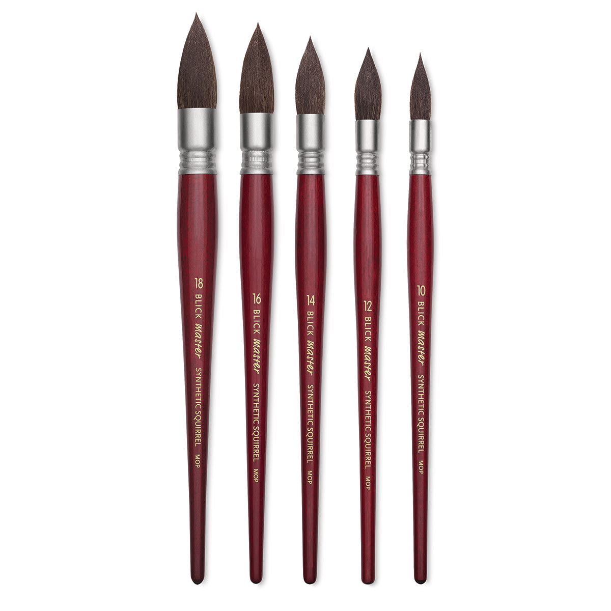 Blick Master Synthetic Squirrel Brushes