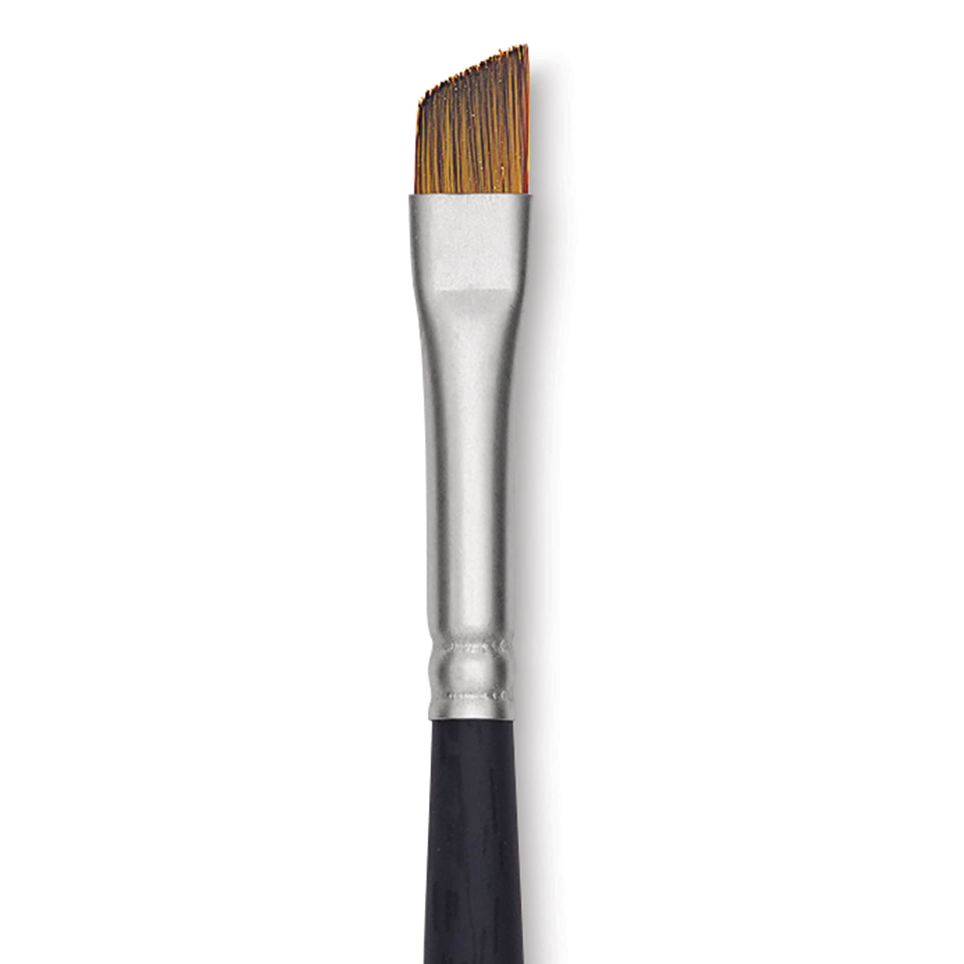 Princeton Series 4850 Elite Brush - Angle Shader, Size 1/4", Short Handle, close up