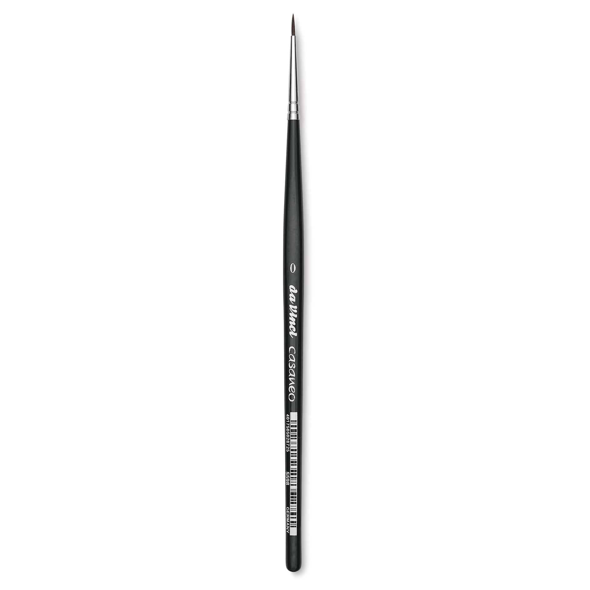 Da Vinci Casaneo Synthetic Squirrel Watercolor Brush - Round, Size 0, Short Handle, Synthetic Da Vinci Casaneo Synthetic Squirrel Watercolor Brush - Round, Size 0, Short Handle, Synthetic