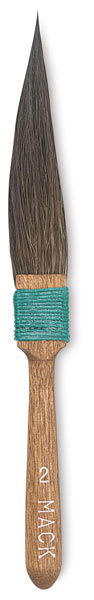 Mack Squirrel Hair Sword Striper - Single Size 2 Striper upright