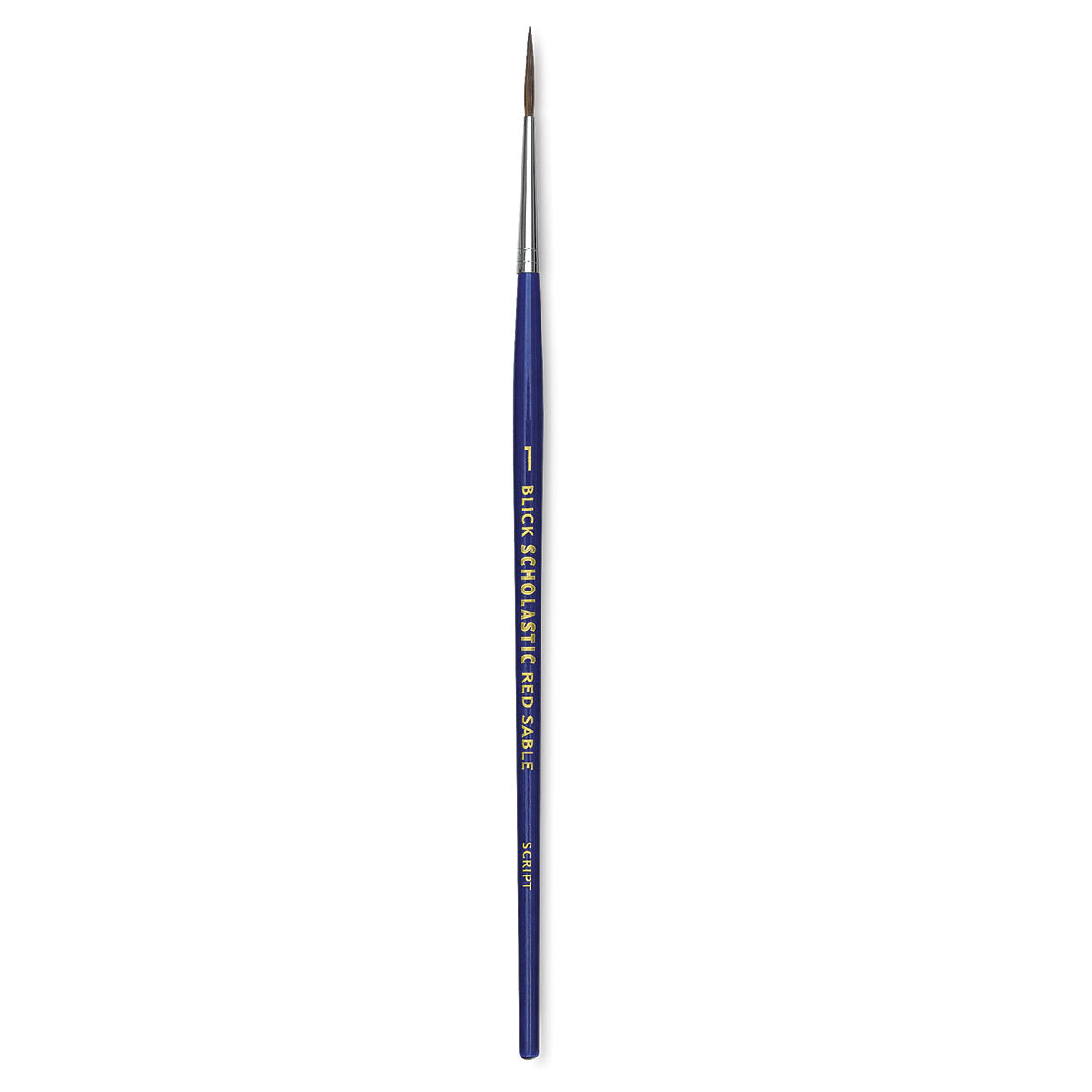 Blick Scholastic Red Sable Brush - Script, Size 1
