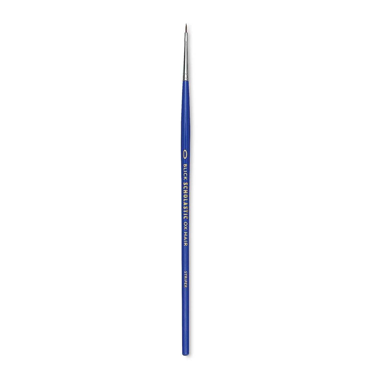Blick Scholastic Ox Hair Brush - Striper, Short Handle, Size 0