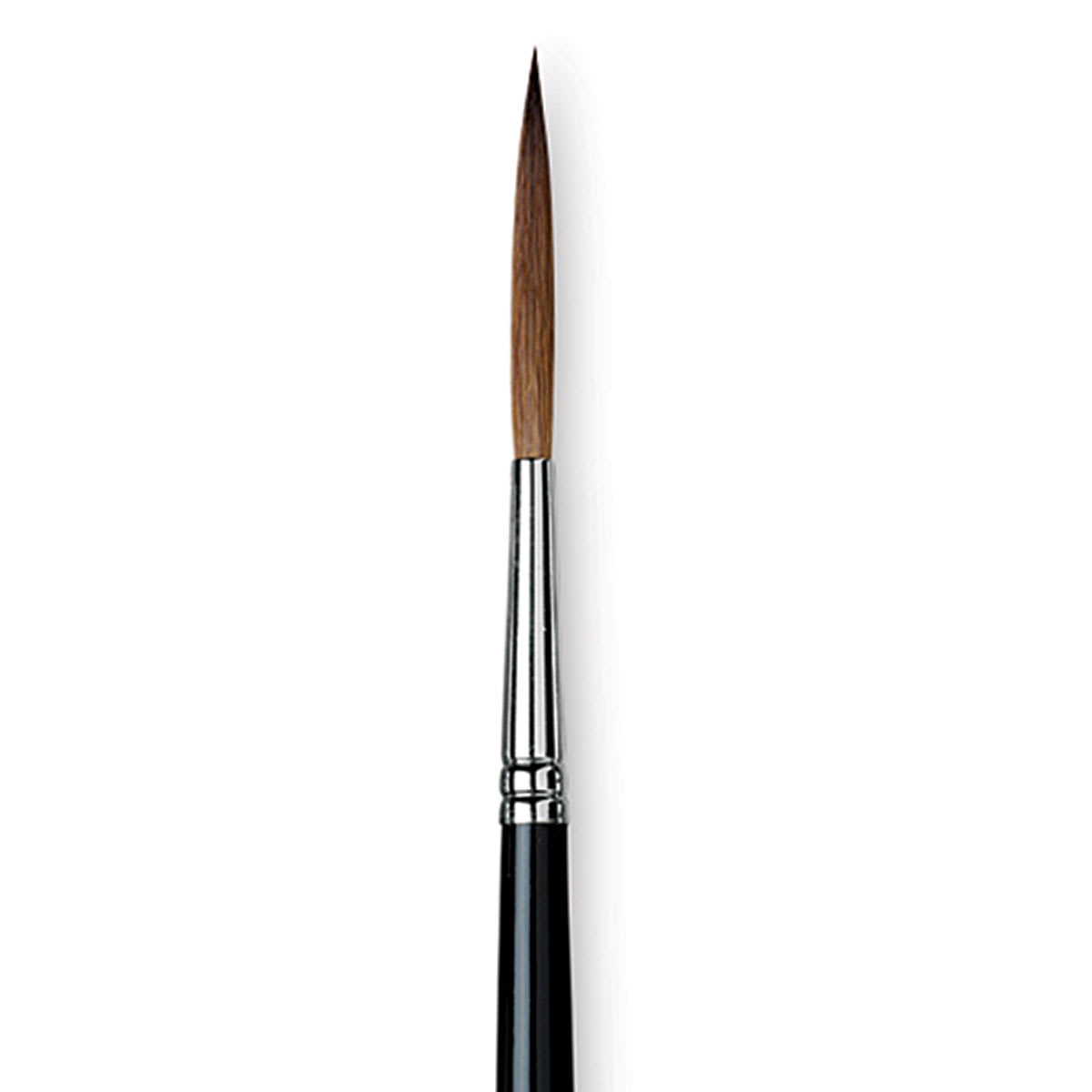 Da Vinci Kolinsky Red Sable Brush - Extra Long Pointed Liner, Long Handle, Size 12 close up