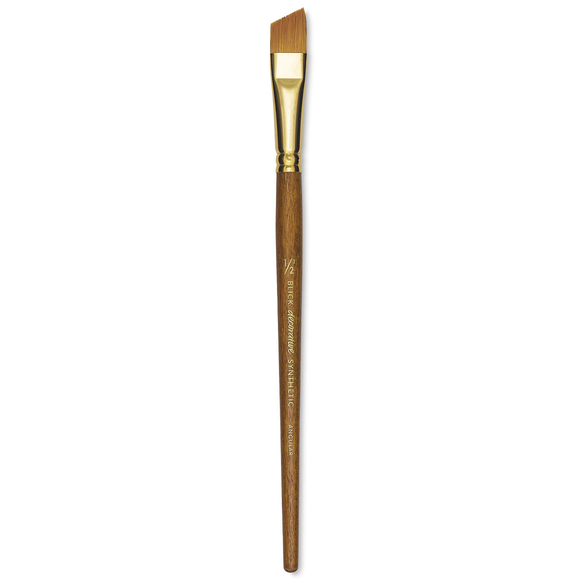 Blick Studio Decorative Brush - Angular, Short Handle, 1/2"