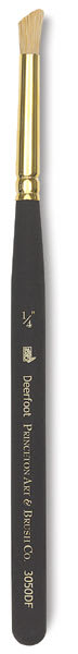 Princeton Mini Detailer Series 300 Synthetic Brushes, Deerfoot Strippler Mini Brush - Size 1/4 Princeton Mini Detailer Series 300 Synthetic Brushes, Deerfoot Strippler Mini Brush - Size 1/4
