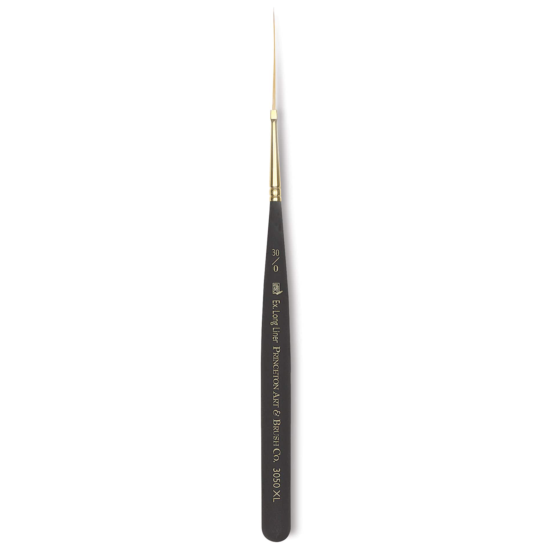 Princeton Mini Brush - Extra Long Liner, Mini Handle, 30/0