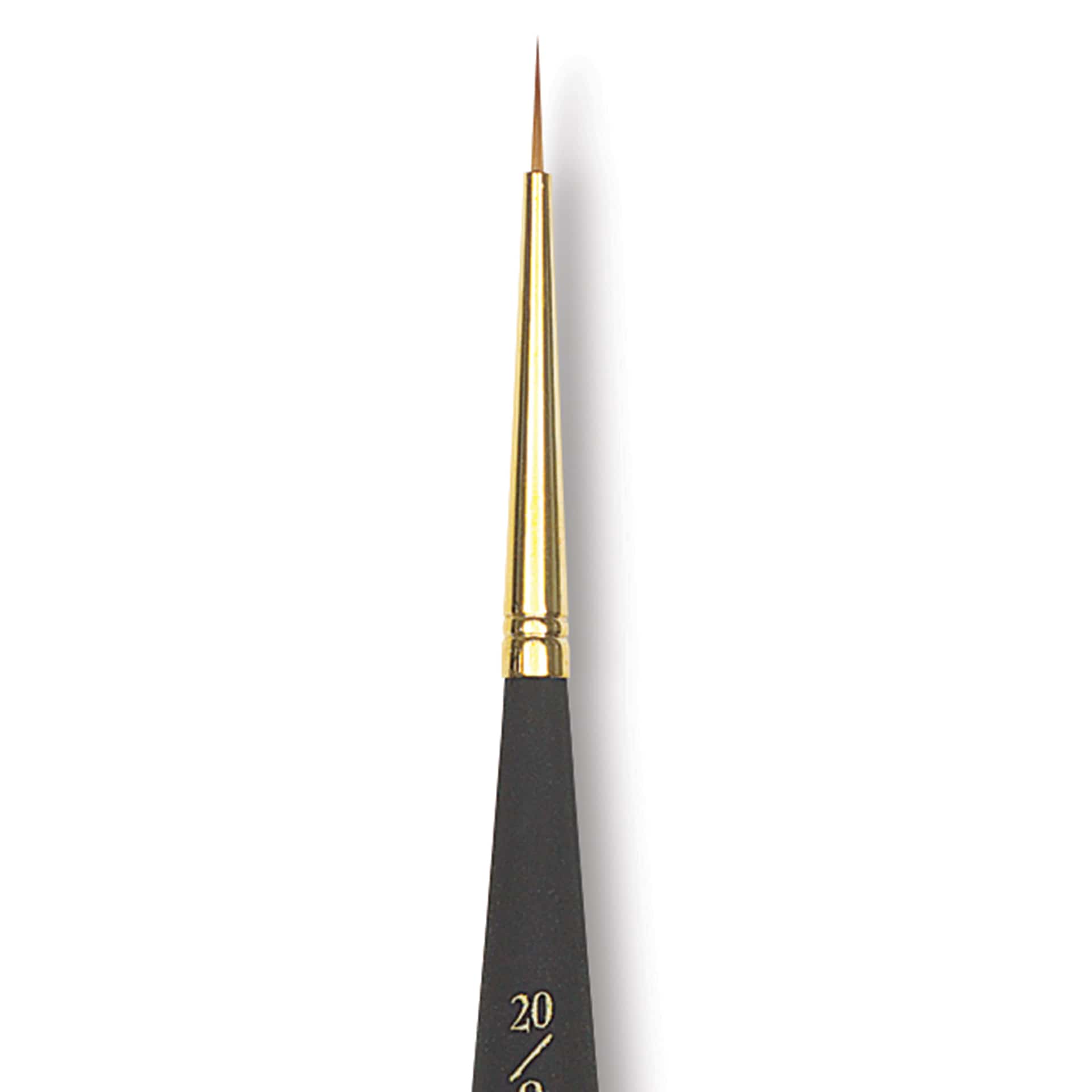 Princeton Mini Brush - Monogram, Mini Handle, 20/0, close-up