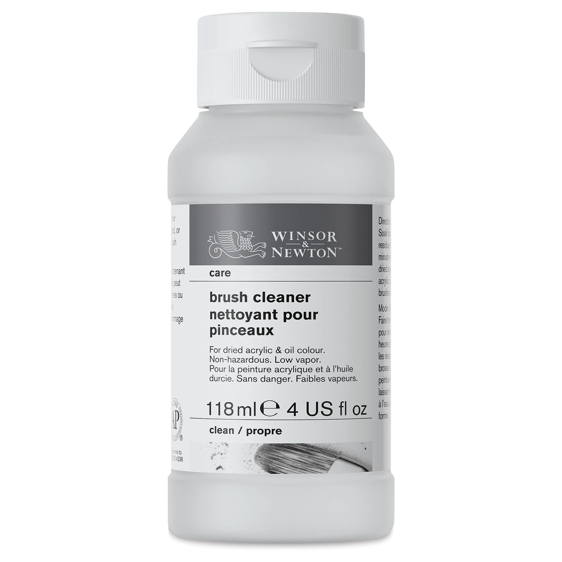 Winsor & Newton Brush Cleaner - 4 oz Bottle