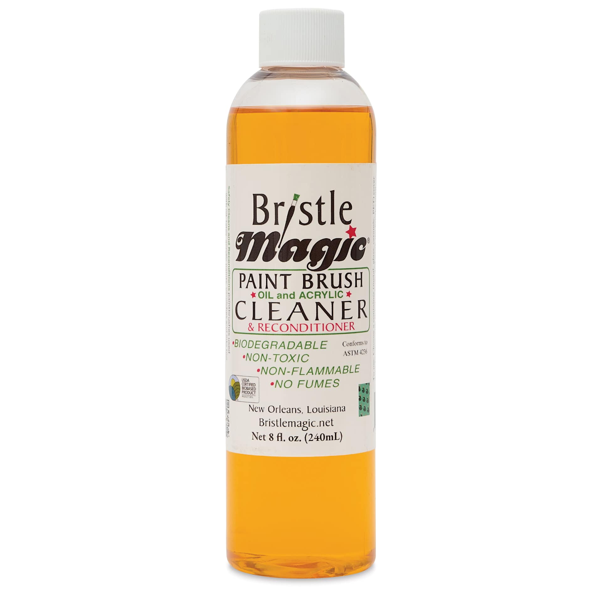 Bristle Magic Brush Cleaner, 8 oz bottle