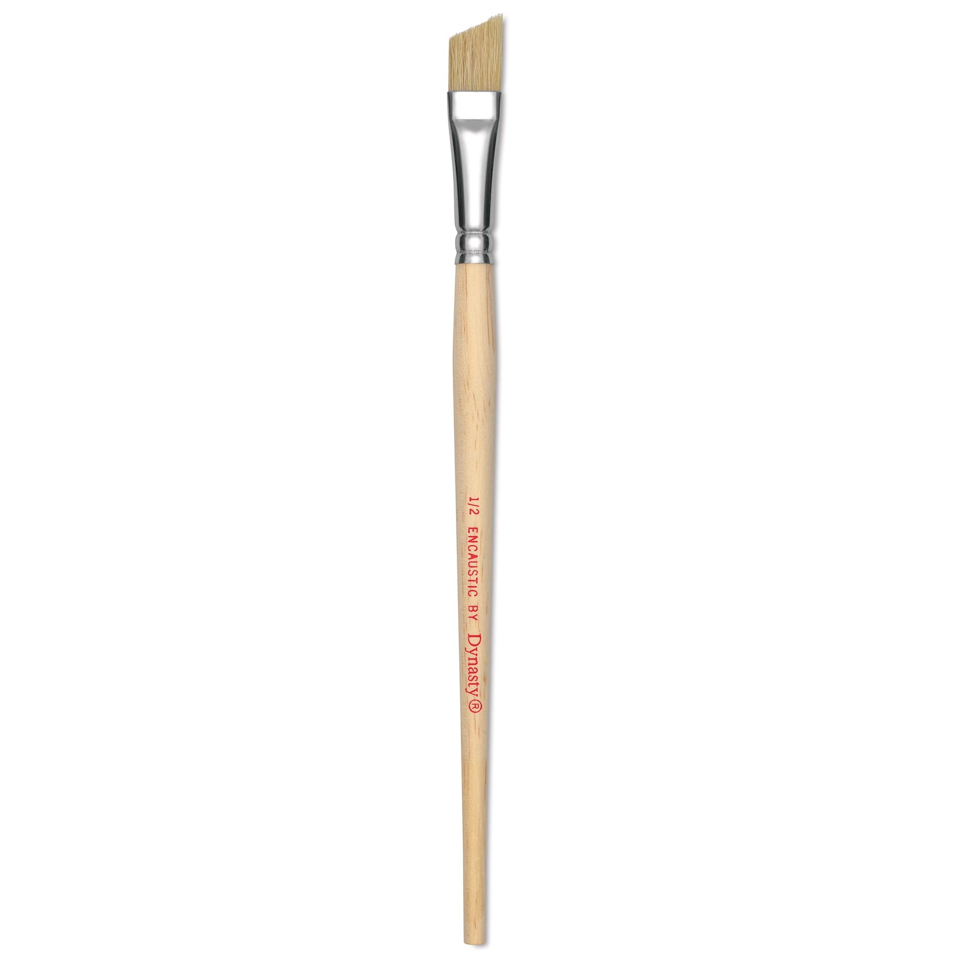 Dynasty Encaustic Brush - Angle, Size 1/2"