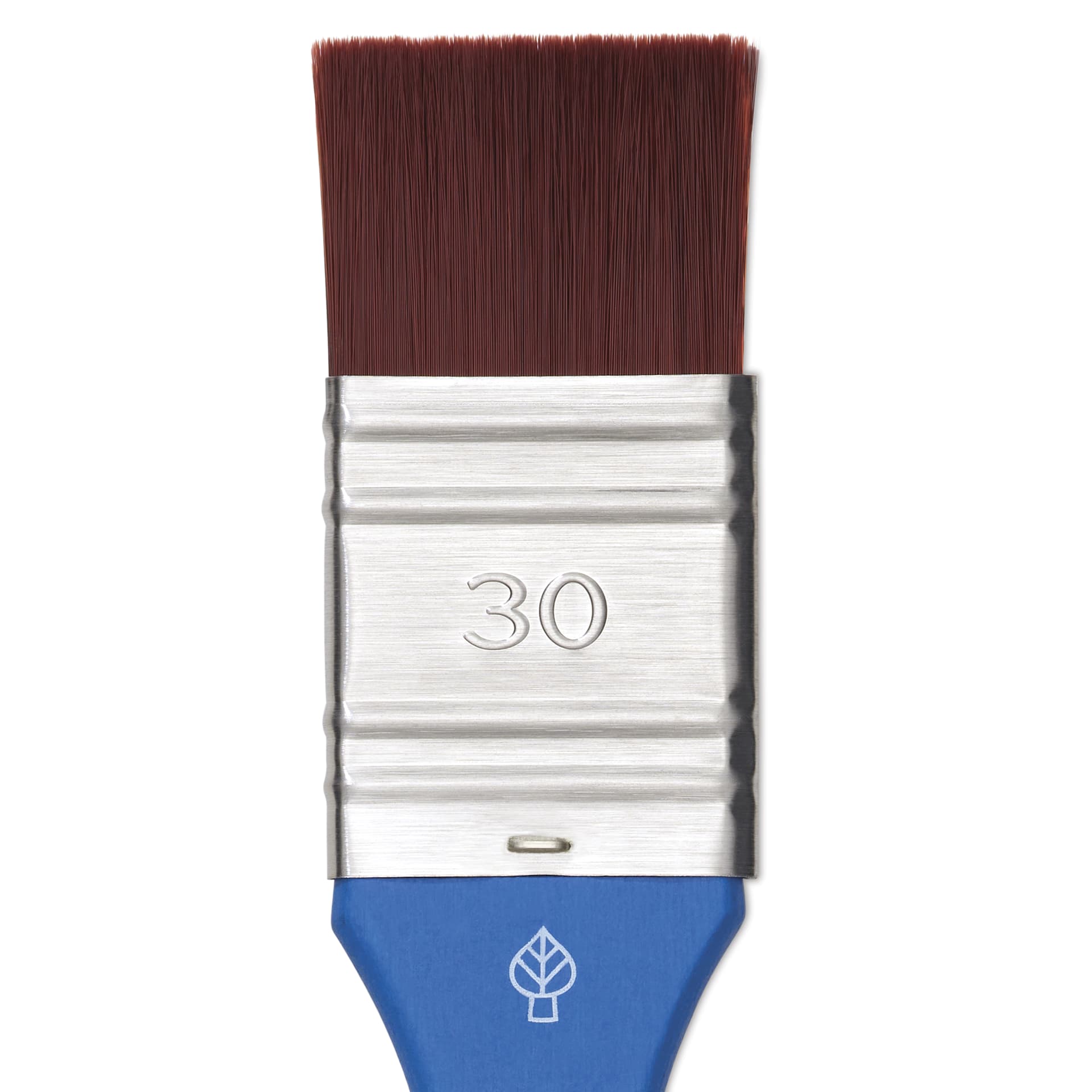Da Vinci Forte Basic Synthetic Brush - Mottler, Short Handle, Size 30, close-up