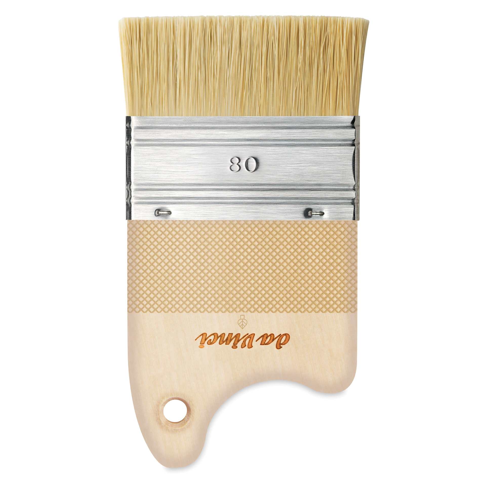 Da Vinci Synthetic Hog Bristle Paddle Brush - Size 80