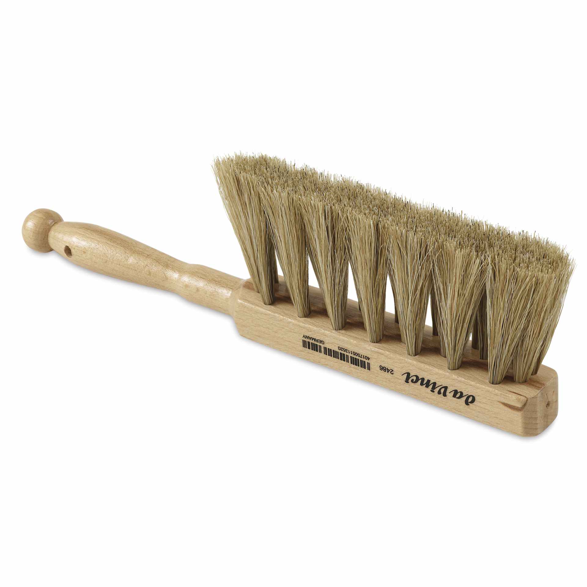 Da Vinci Horse Hair Dusting Brush - Long Handle, 13 mm x 60 mm, brush facing up Da Vinci Horse Hair Dusting Brush - Long Handle, 13 mm x 60 mm, brush facing up