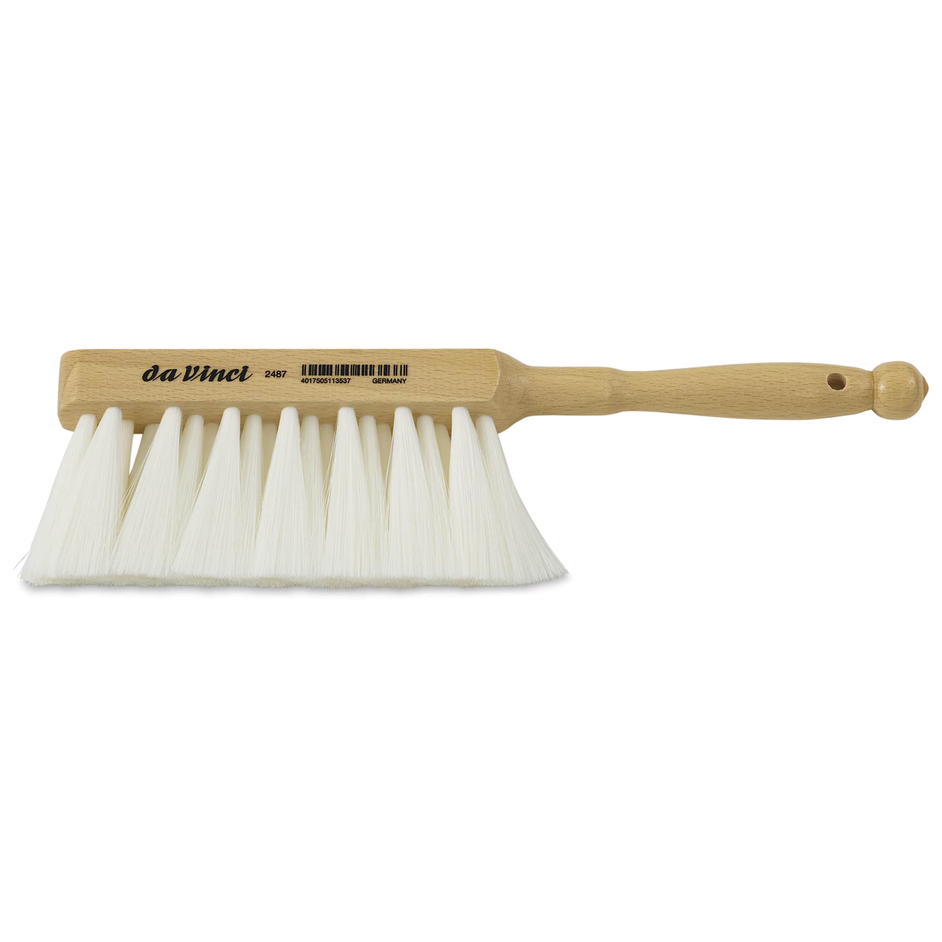Da Vinci White Synthetic Dusting Brush - Long Handle, 12 mm x 60 mm Da Vinci White Synthetic Dusting Brush - Long Handle, 12 mm x 60 mm