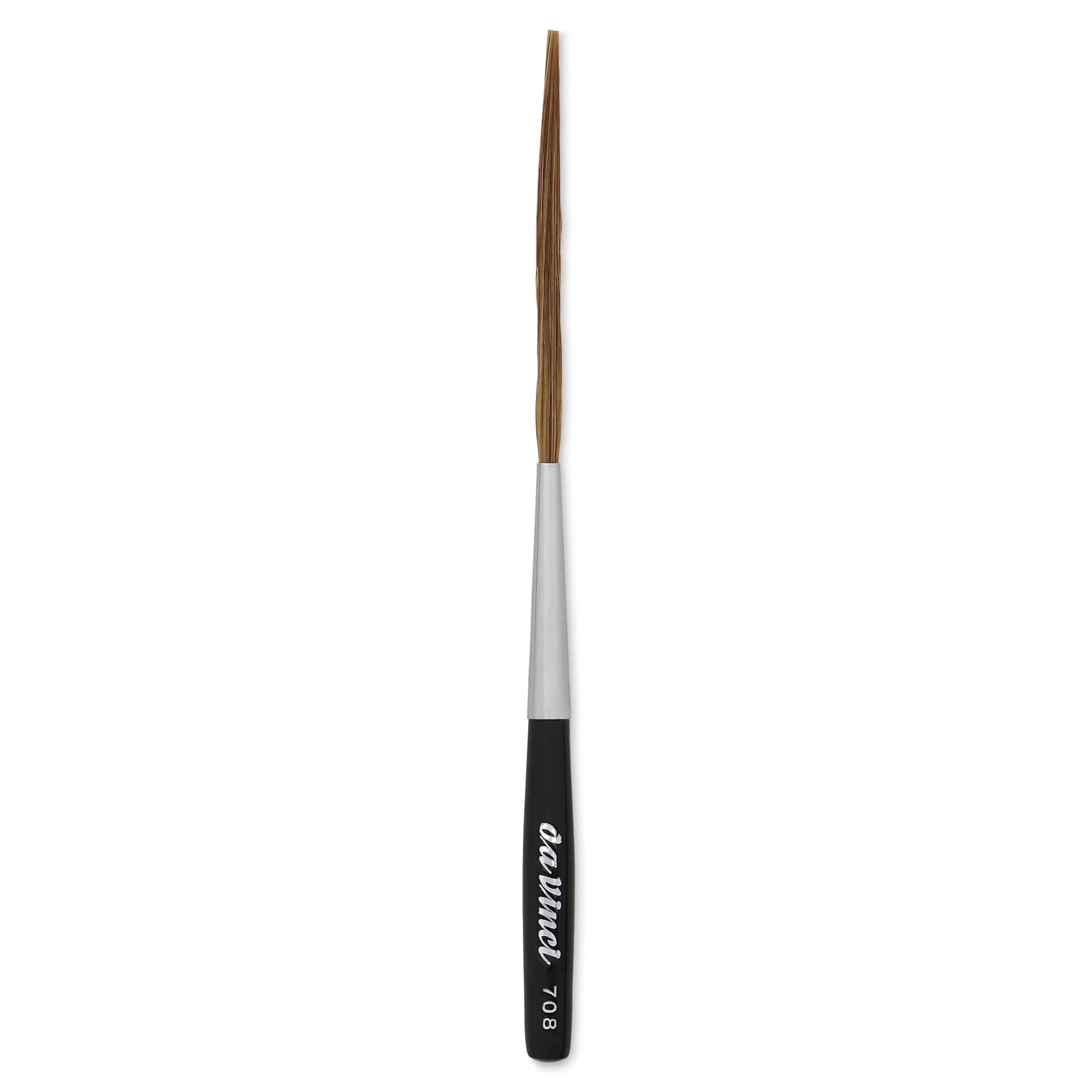 Da Vinci Scroll Striper Ox Hair Brush - Square Edge, Size 8