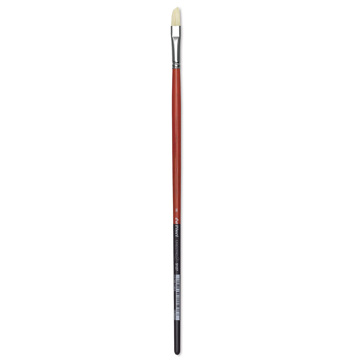 Da Vinci Maestro 2 Hog Bristle Brushes - Slant brush shown upright