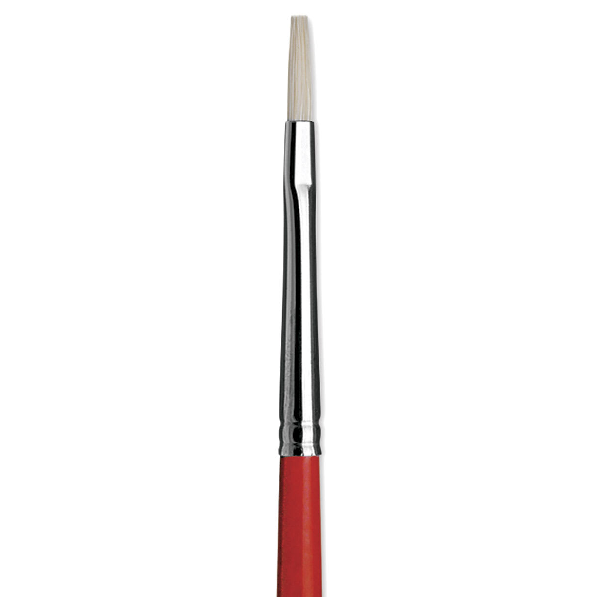 Da Vinci Maestro 2 Hog Bristle Brush - Flat, Long Handle, Size 1 close up