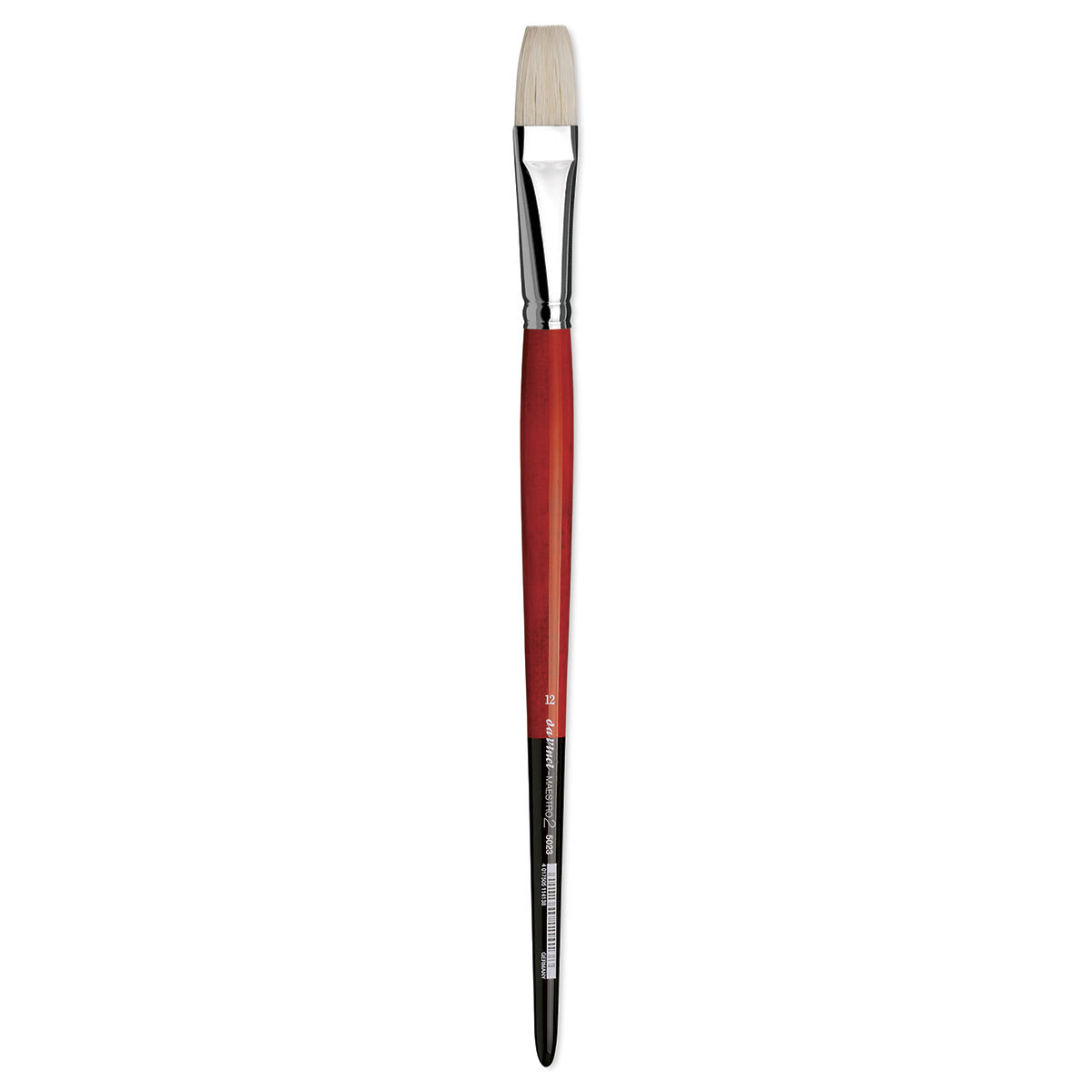 Da Vinci Maestro 2 Hog Bristle Brush - Flat, Long Handle, Size 12