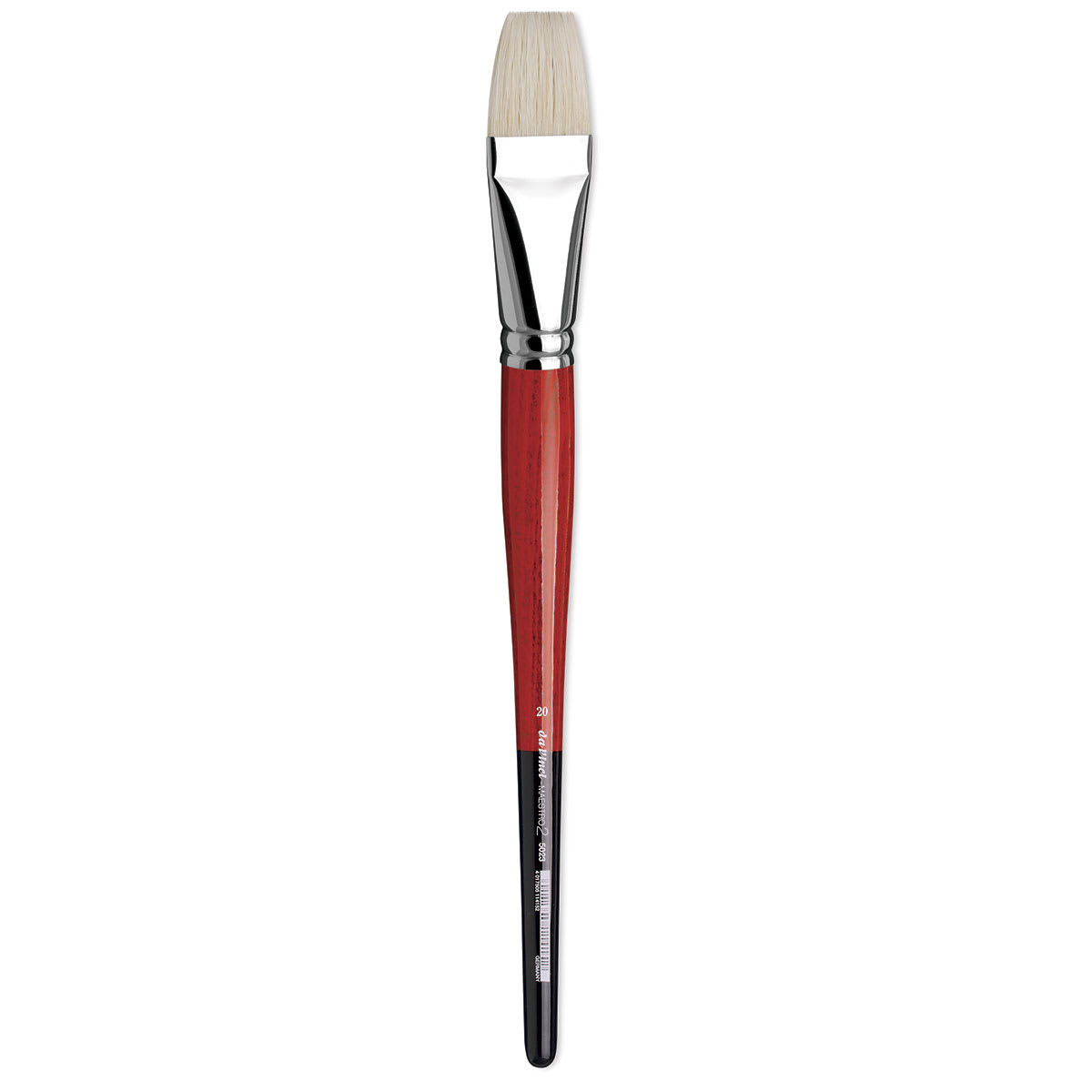 Da Vinci Maestro 2 Hog Bristle Brush - Flat, Long Handle, Size 20