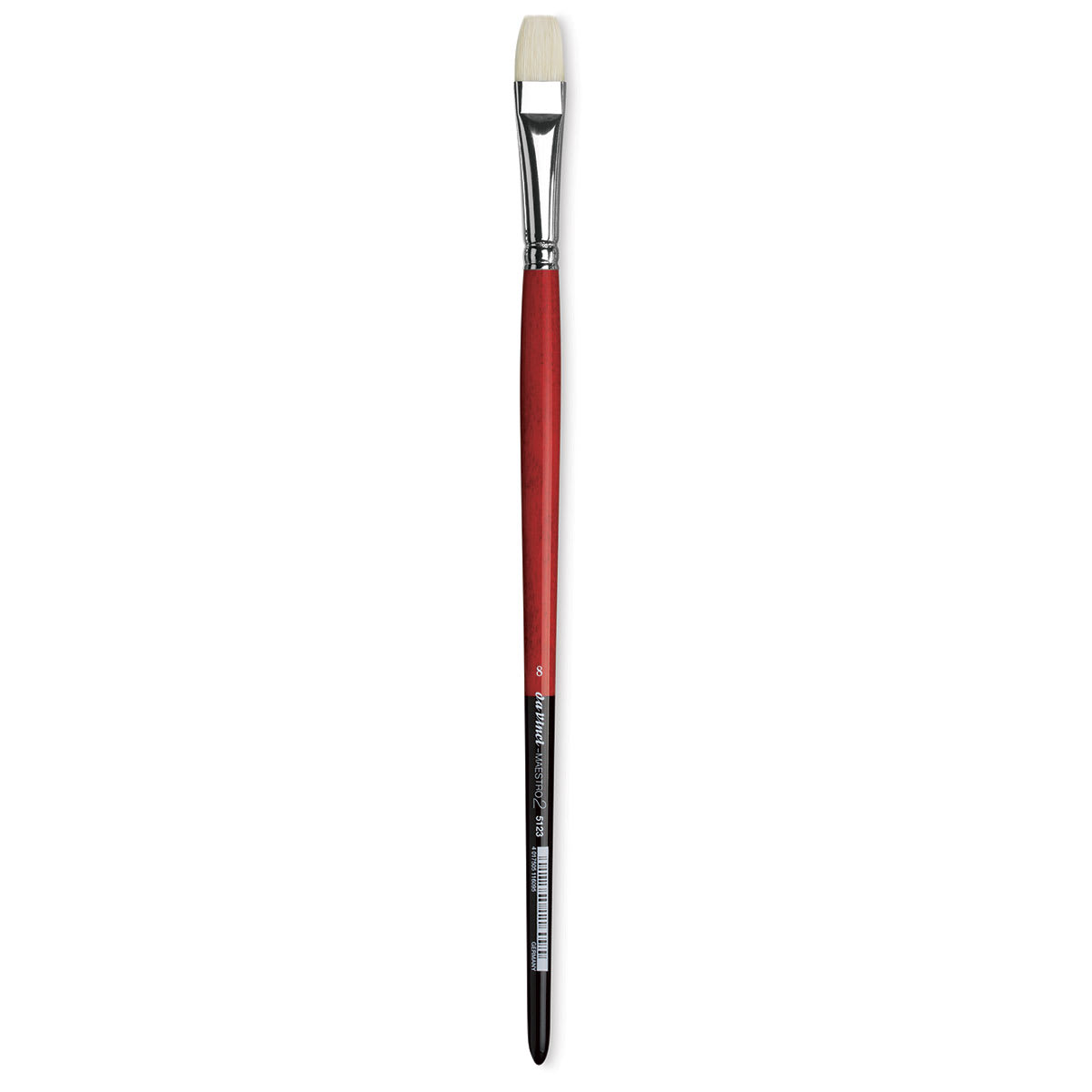 Da Vinci Maestro 2 Hog Bristle Brush - Bright, Long Handle, Size 8