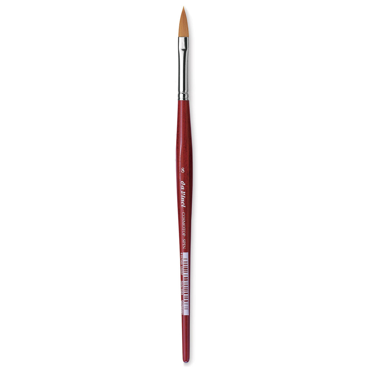 Da Vinci Artist Brush Set - Size 8 Oval Wash brush shown upright