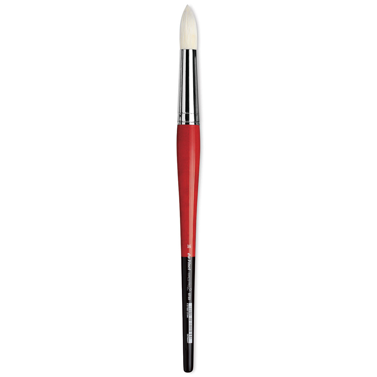 Da Vinci Maestro 2 Hog Bristle Brush - Round, Long Handle, Size 16