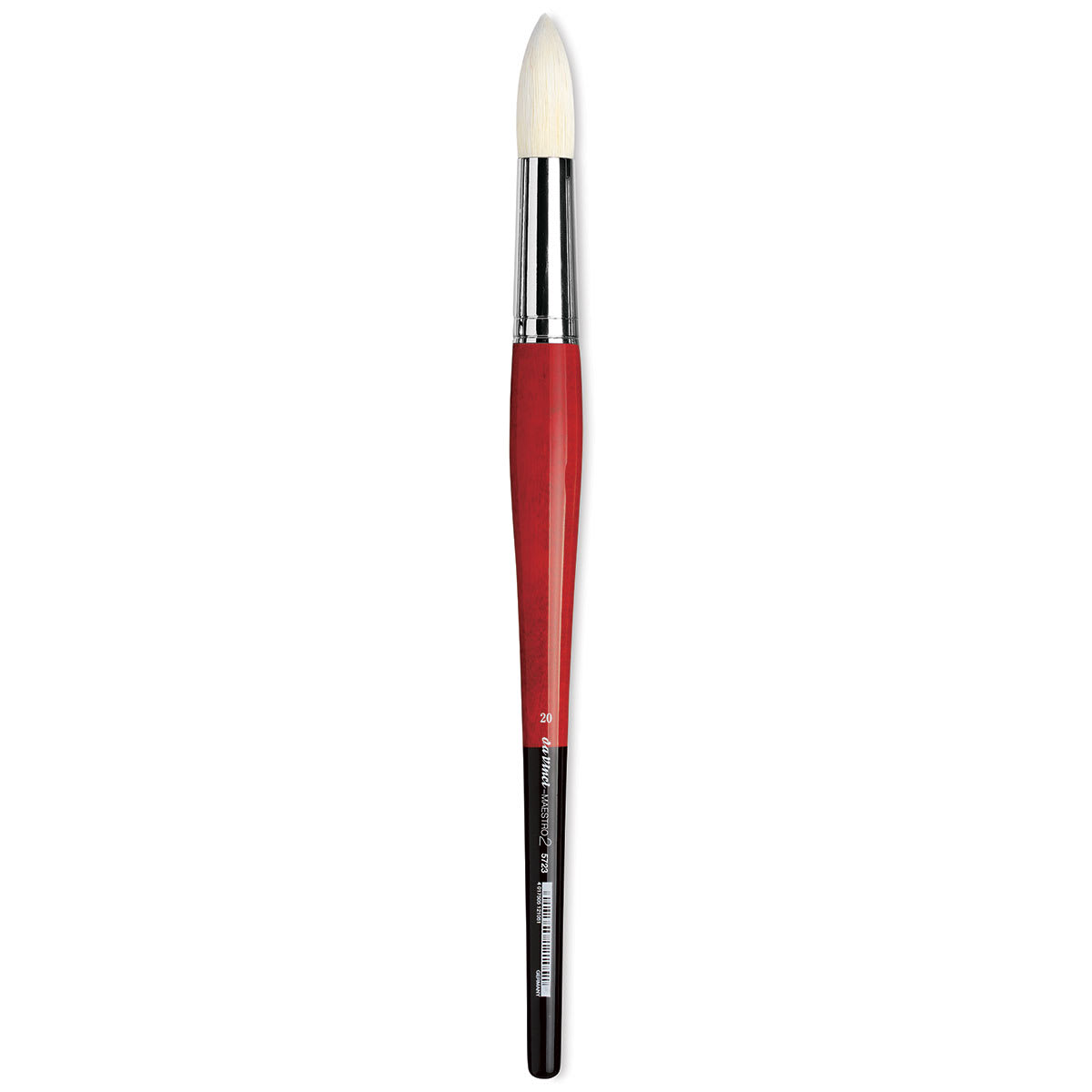 Da Vinci Maestro 2 Hog Bristle Brush - Round, Long Handle, Size 20