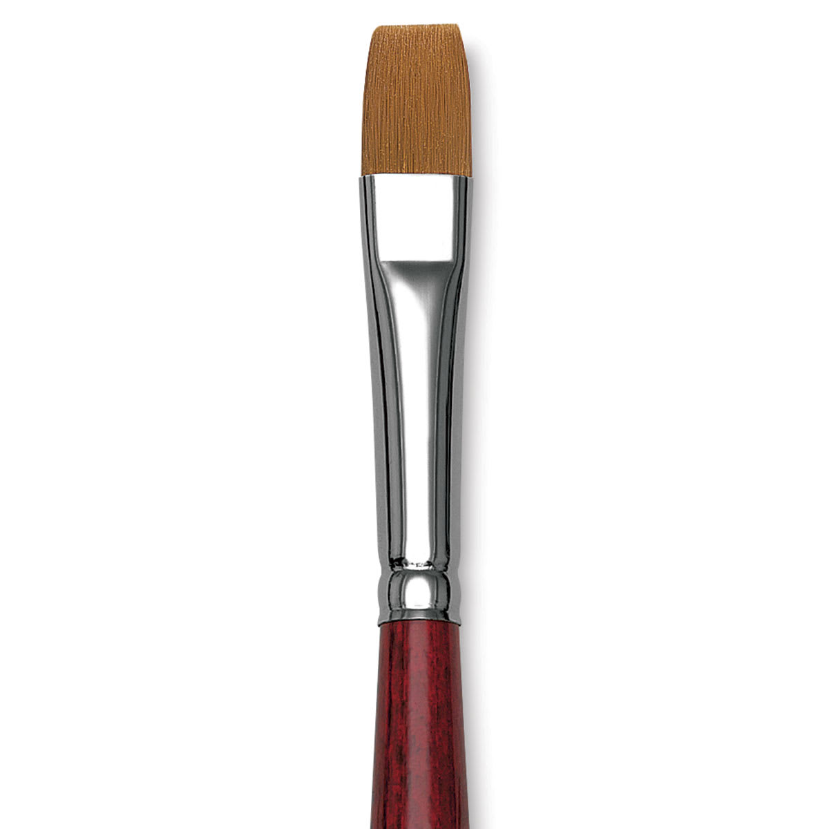 Da Vinci Cosmotop Spin Brush - Flat, Short Handle, Size 12 close up