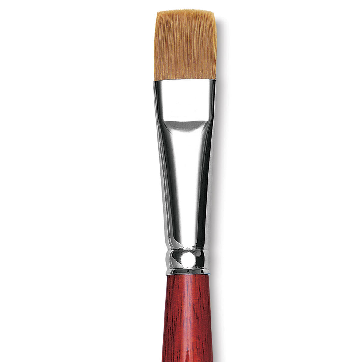 Da Vinci Cosmotop Spin Brush - Flat, Short Handle, Size 14