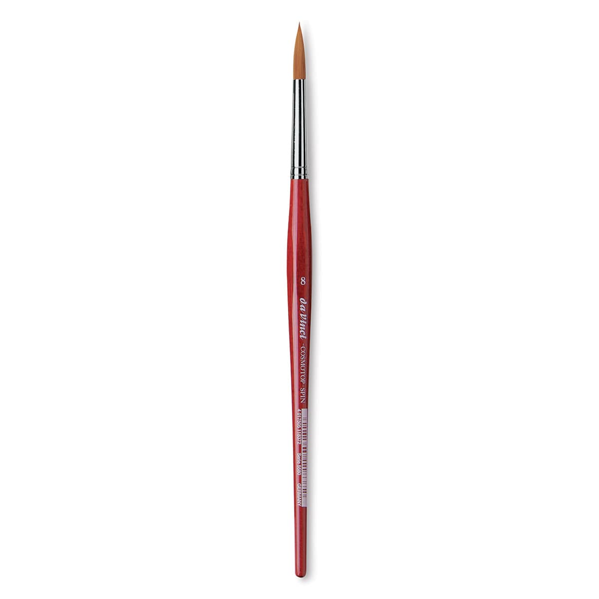 Da Vinci Cosmotop Spin Brush - Round, Short Handle, Size 8