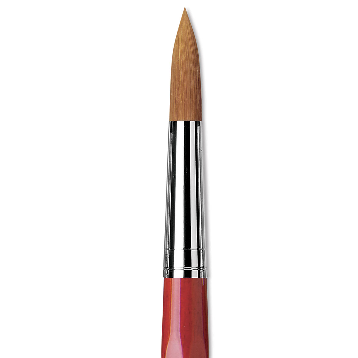 Da Vinci Cosmotop Spin Brush - Round, Short Handle, Size 18 close up