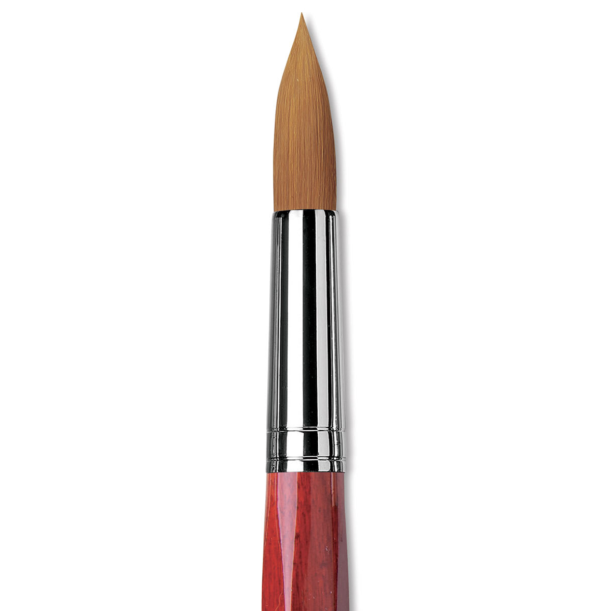 Da Vinci Cosmotop Spin Brush - Round, Short Handle, Size 24 close up