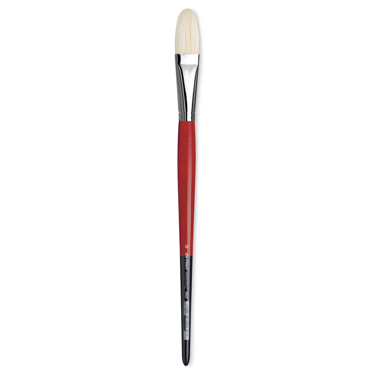 Da Vinci Maestro 2 Hog Bristle Brush - Filbert, Long Handle, Size 12