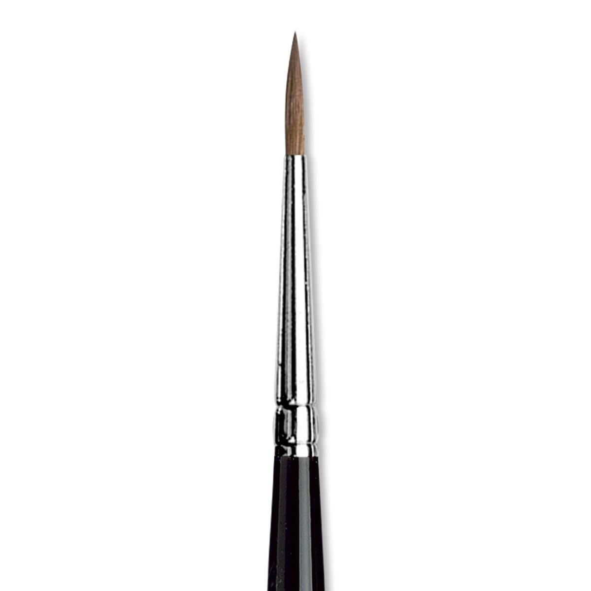Da Vinci Maestro Kolinsky Sable Brush - Round, Short Handle, Size 3 close up