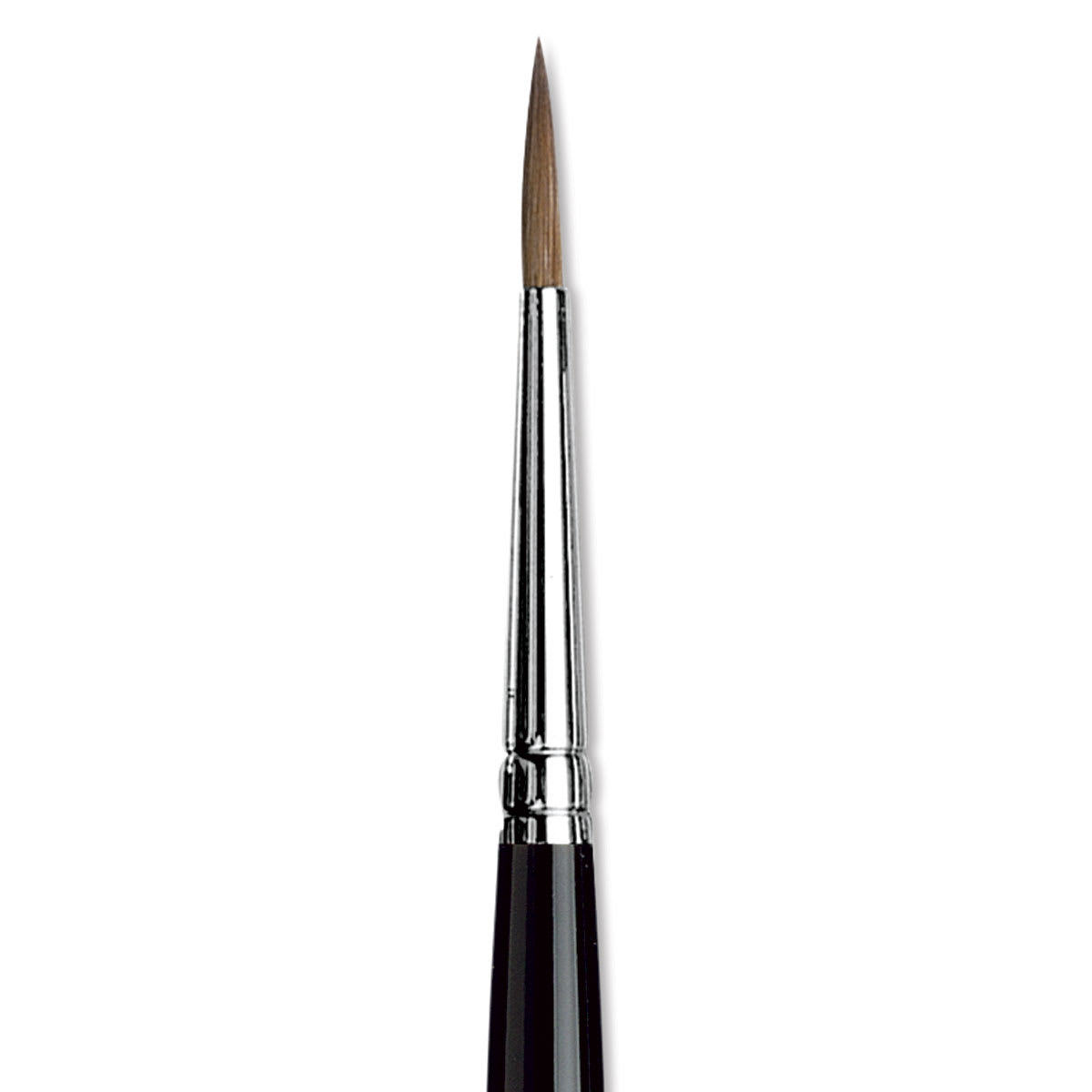 Da Vinci Maestro Kolinsky Sable Brush - Round, Short Handle, Size 4 close up