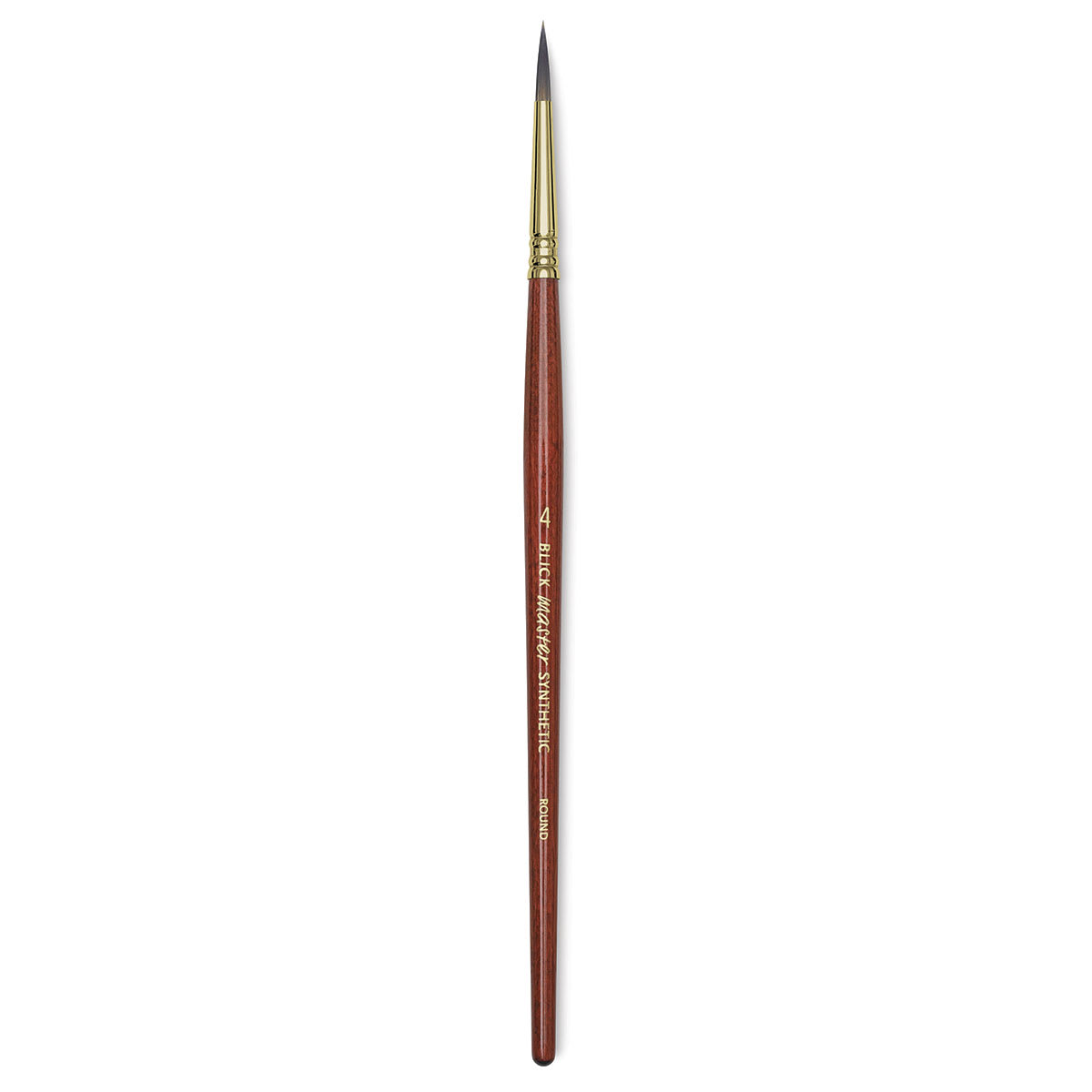 Blick Master Short Handle Synthetic Brush - Round, Size 4