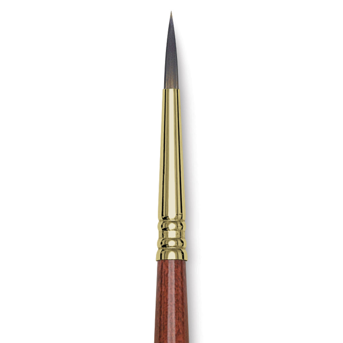 Blick Master Short Handle Synthetic Brush - Round, Size 4, close-up