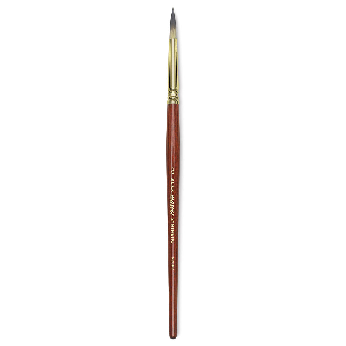 Blick Master Short Handle Synthetic Brush - Round, Size 8