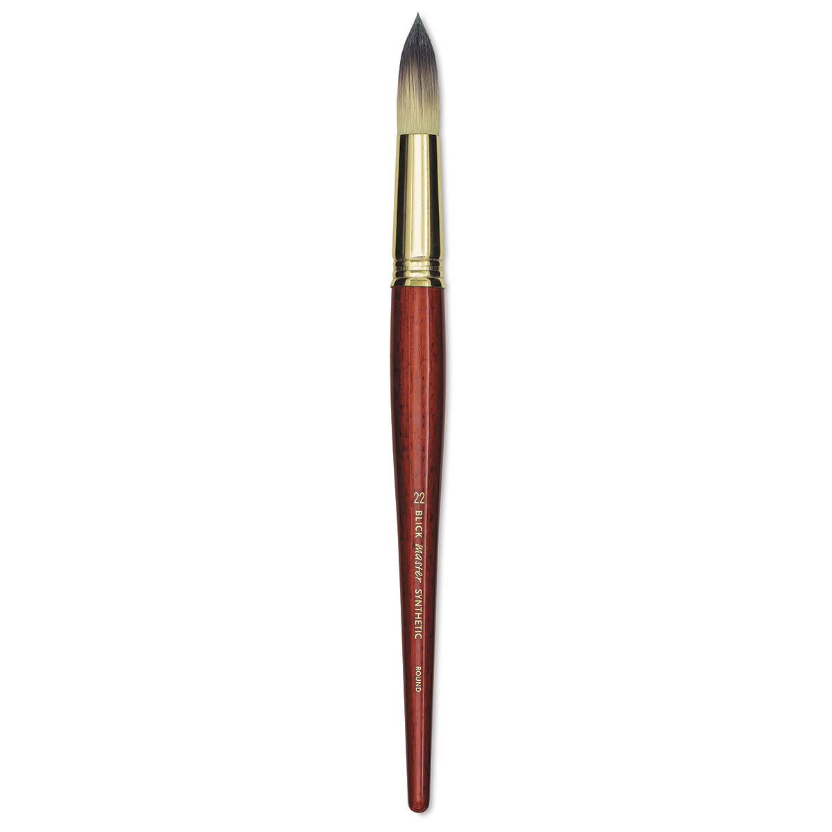 Blick Master Short Handle Synthetic Brush - Round, Size 22