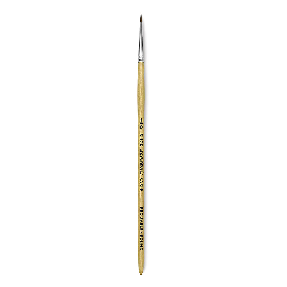 Blick Academic Sable Brush - Round, Natural Handle, 3/0