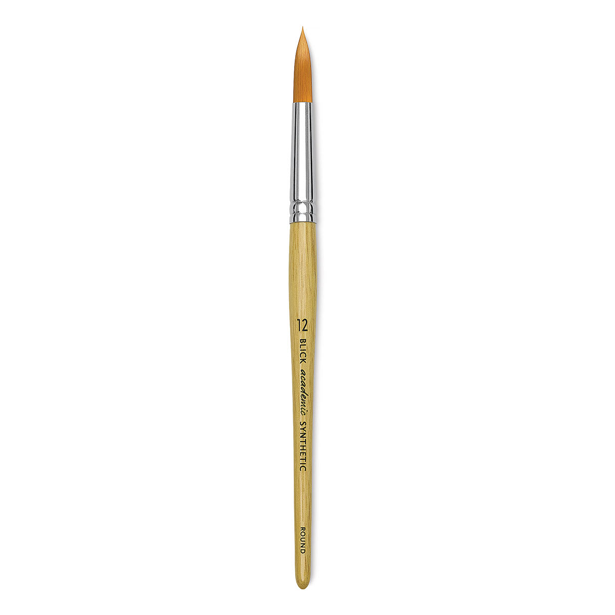Blick Academic Synthetic Golden Taklon Brush - Round, Size 12