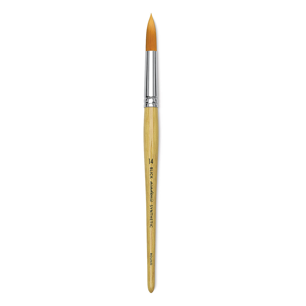 Blick Academic Synthetic Golden Taklon Brush - Round, Size 14