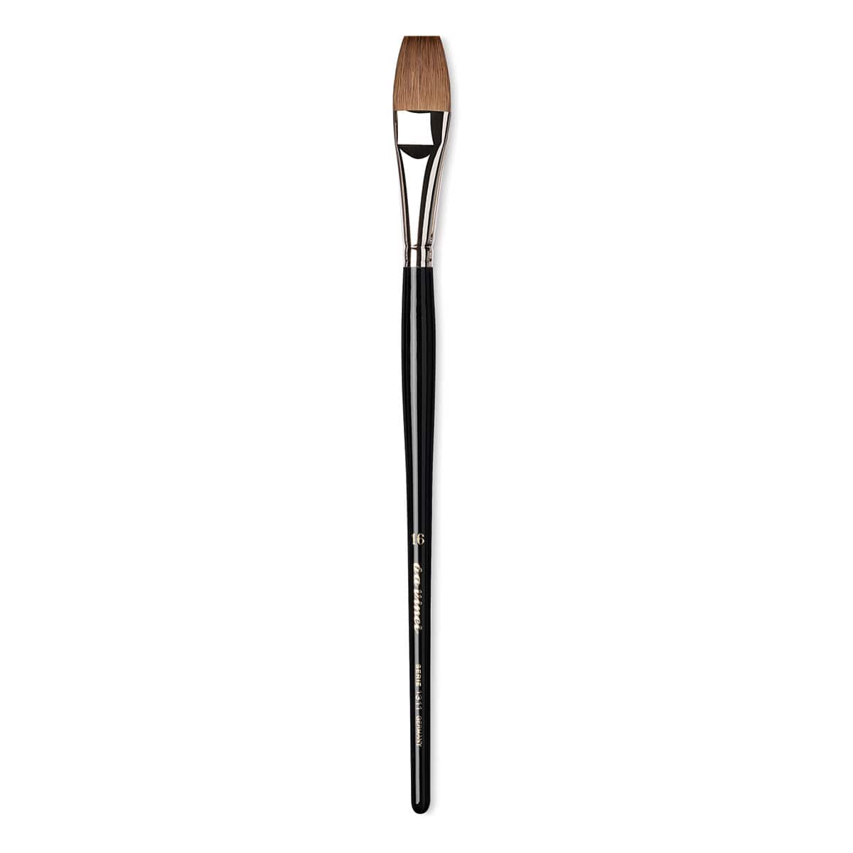 Da Vinci Maestro Kolinsky Brush - Flat, Short Handle, Size 16