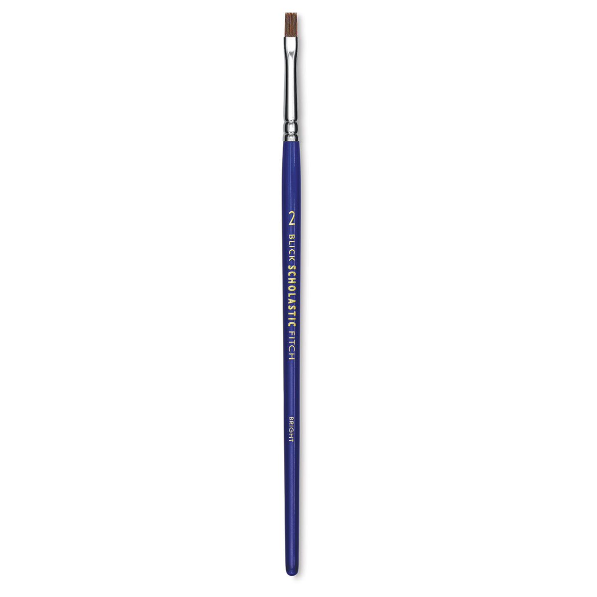 Blick Scholastic Pony Brush - Bright, Short Handle, Size 2