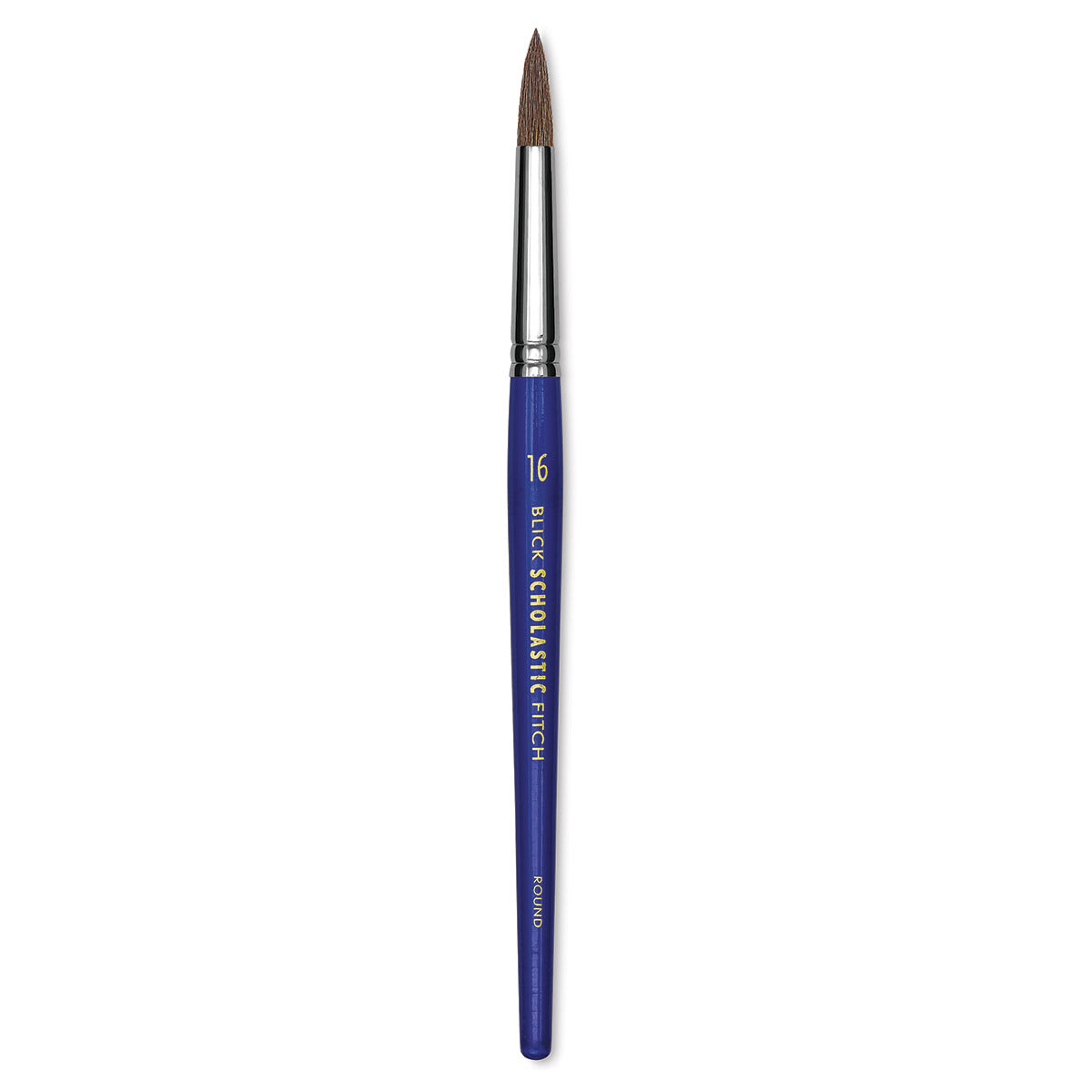 Blick Scholastic Pony Brush - Round, Short Handle, Size 16