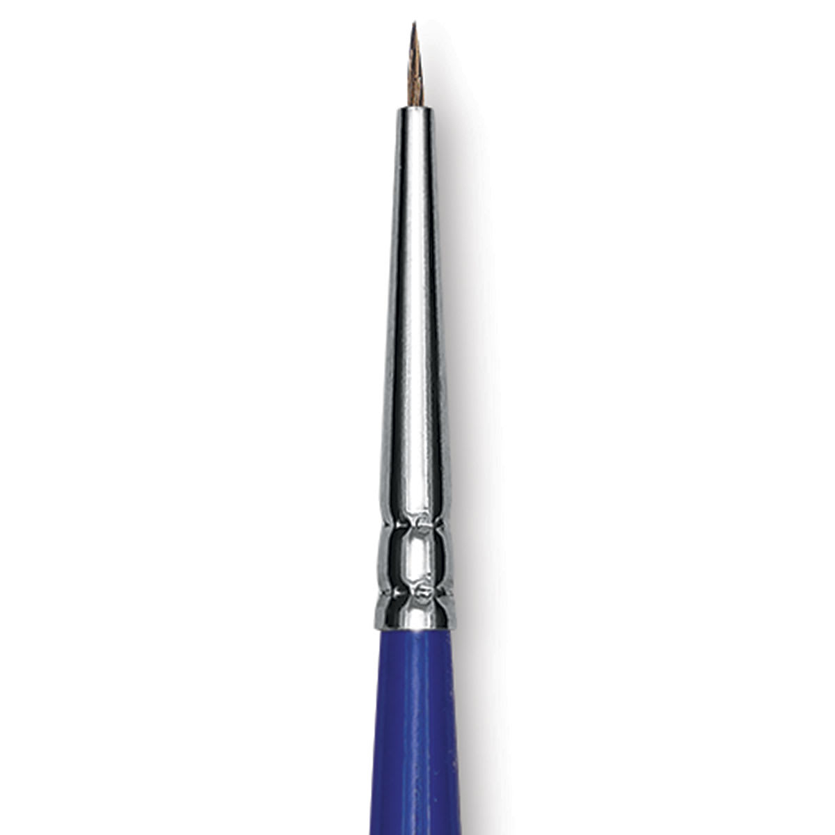 Blick Scholastic Ox Brush - Round, Short Handle, Size 3/0 close up