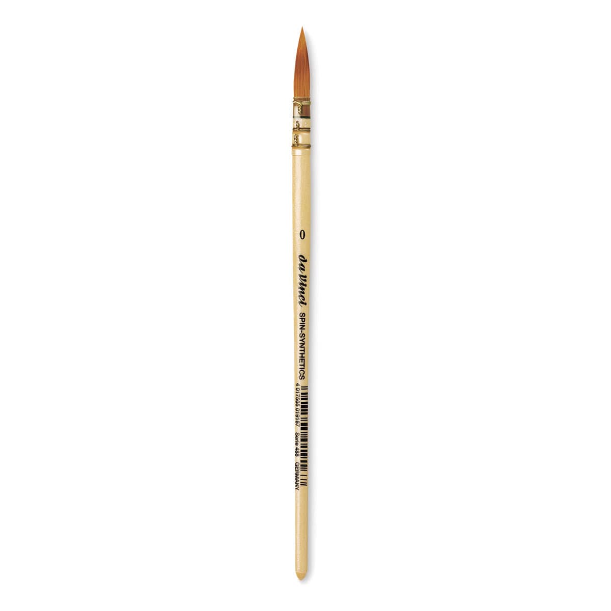 Da Vinci Cosmotop Spin Brush - Quill, Short Handle, Size 0