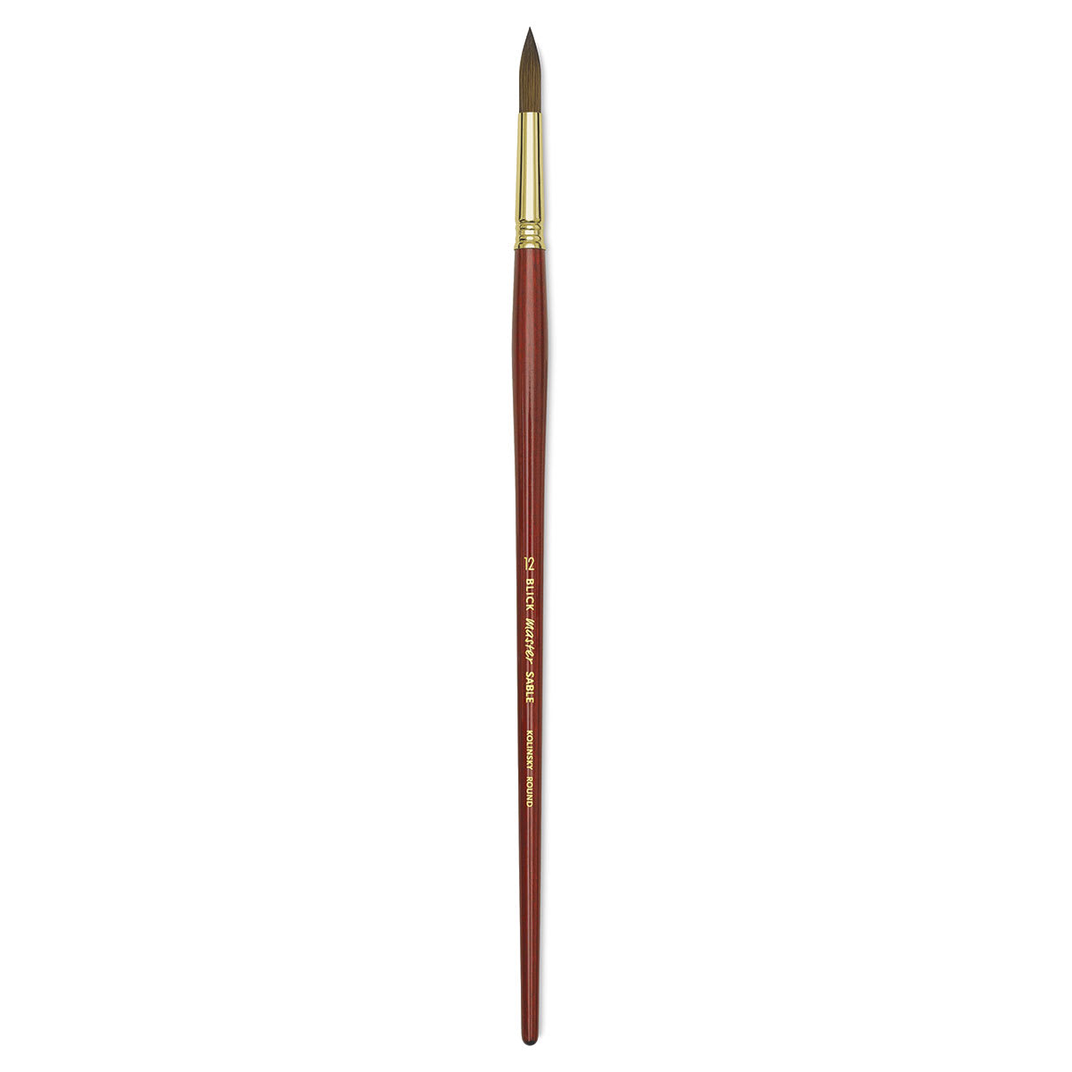 Blick Master Kolinsky Sable Brush - Round, Long Handle, Size 12